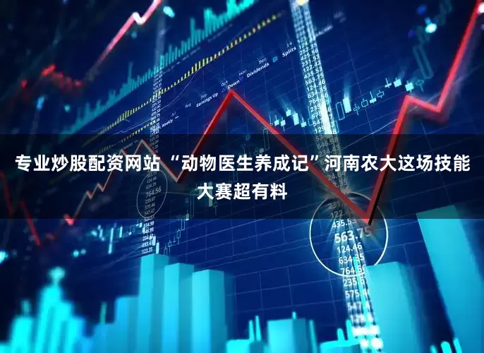 专业炒股配资网站 “动物医生养成记”河南农大这场技能大赛超有料